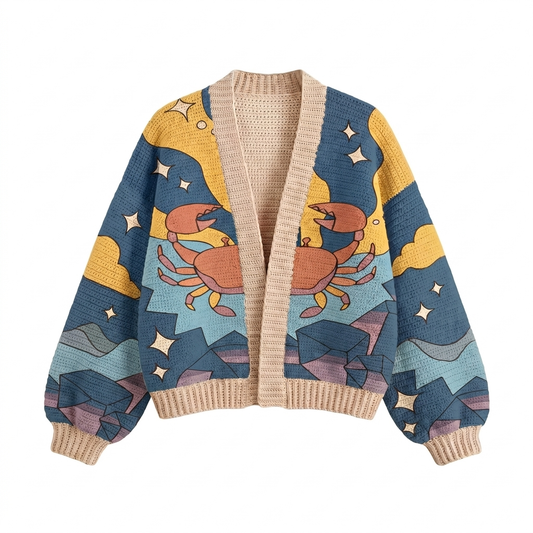 Cancer Crochet Cardigan